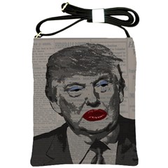 Transgender President    Shoulder Sling Bags by Valentinaart