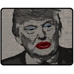 Transgender president    Fleece Blanket (Medium)  60 x50  Blanket Front