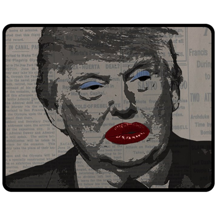 Transgender president    Fleece Blanket (Medium) 