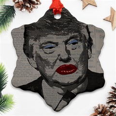 Transgender President    Ornament (snowflake) by Valentinaart