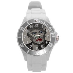 Transgender President    Round Plastic Sport Watch (l) by Valentinaart