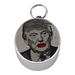 Transgender President    Mini Silver Compasses by Valentinaart