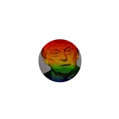 Rainbow Trump  1  Mini Buttons by Valentinaart