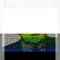 Rainbow Trump  Rectangular Jigsaw Puzzl by Valentinaart