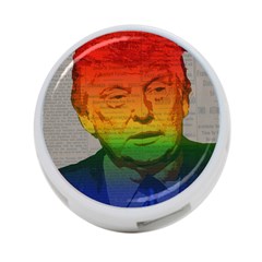 Rainbow Trump  4-port Usb Hub (two Sides)  by Valentinaart