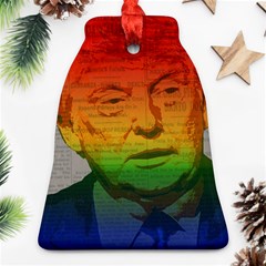 Rainbow Trump  Ornament (bell) by Valentinaart