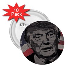 Trump 2 25  Buttons (10 Pack)  by Valentinaart