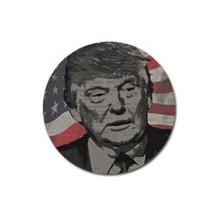 Trump Magnet 3  (round) by Valentinaart