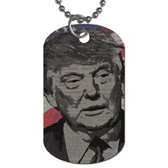 Trump Dog Tag (one Side)