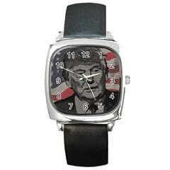 Trump Square Metal Watch by Valentinaart