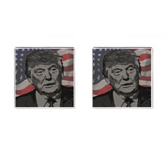 Trump Cufflinks (square) by Valentinaart