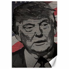 Trump Canvas 12  X 18   by Valentinaart