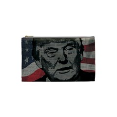 Trump Cosmetic Bag (small)  by Valentinaart