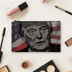 Trump Cosmetic Bag (medium)  by Valentinaart