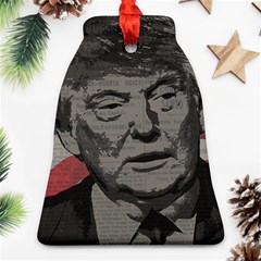 Trump Bell Ornament (two Sides) by Valentinaart