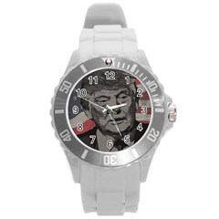 Trump Round Plastic Sport Watch (l) by Valentinaart