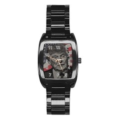 Trump Stainless Steel Barrel Watch by Valentinaart