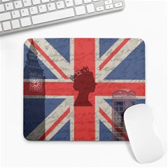 Vintage London Large Mousepads by Valentinaart