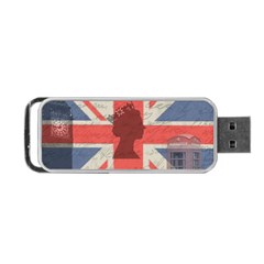 Vintage London Portable Usb Flash (one Side)