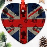 United Kingdom  Ornament (Heart) Front