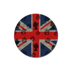 United Kingdom  Magnet 3  (round) by Valentinaart