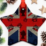 United Kingdom  Star Ornament (Two Sides) Front