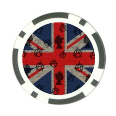 United Kingdom  Poker Chip Card Guard by Valentinaart