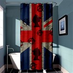 United Kingdom  Shower Curtain 36  x 72  (Stall)  Curtain(36 X72 ) - 33.26 x66.24  Curtain(36 X72 )