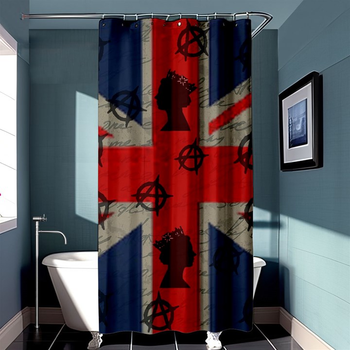 United Kingdom  Shower Curtain 36  x 72  (Stall) 