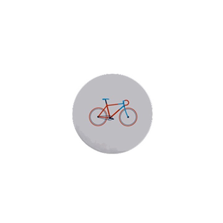 Bicycle Sports Drawing Minimalism 1  Mini Magnets