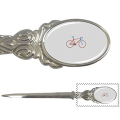 Bicycle Sports Drawing Minimalism Letter Openers by Simbadda