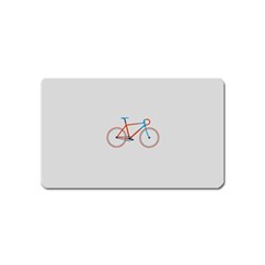 Bicycle Sports Drawing Minimalism Magnet (name Card)