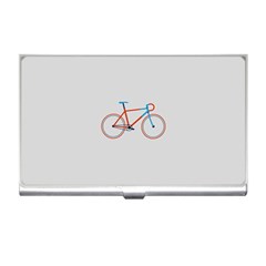 Bicycle Sports Drawing Minimalism Business Card Holders by Simbadda