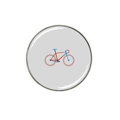 Bicycle Sports Drawing Minimalism Hat Clip Ball Marker (10 Pack)