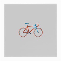 Bicycle Sports Drawing Minimalism Medium Glasses Cloth by Simbadda