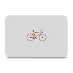 Bicycle Sports Drawing Minimalism Plate Mats