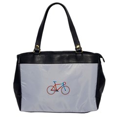 Bicycle Sports Drawing Minimalism Office Handbags by Simbadda