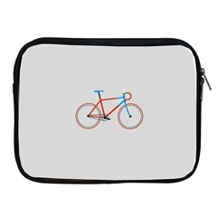 Bicycle Sports Drawing Minimalism Apple Ipad 2/3/4 Zipper Cases