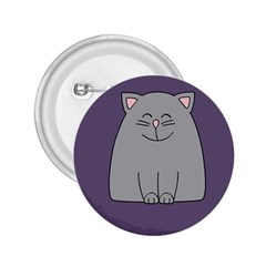 Cat Minimalism Art Vector 2 25  Buttons by Simbadda