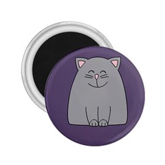 Cat Minimalism Art Vector 2 25  Magnets by Simbadda