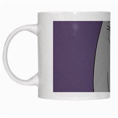 Cat Minimalism Art Vector White Mugs by Simbadda