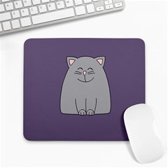 Cat Minimalism Art Vector Large Mousepads by Simbadda