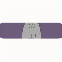 Cat Minimalism Art Vector Large Bar Mats by Simbadda