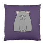 Cat Minimalism Art Vector Standard Cushion Case (One Side) Front