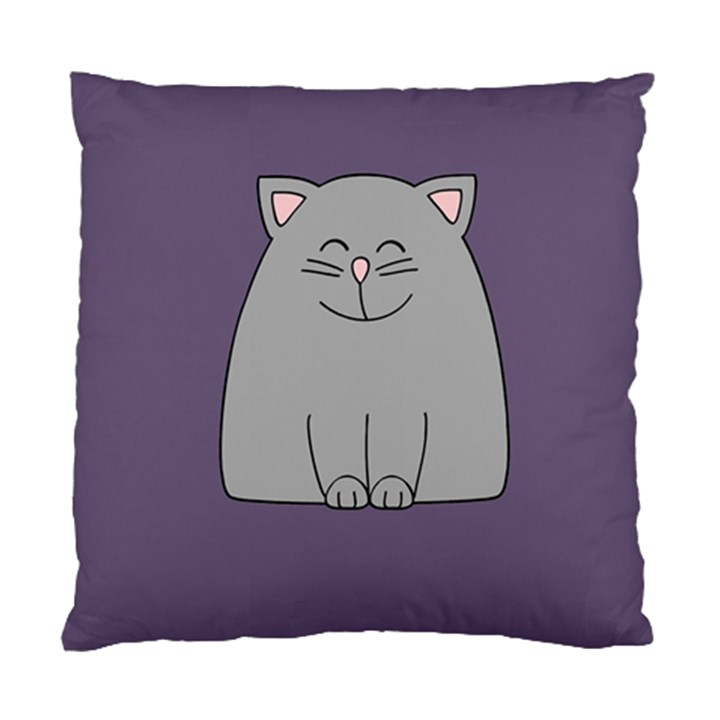 Cat Minimalism Art Vector Standard Cushion Case (One Side)