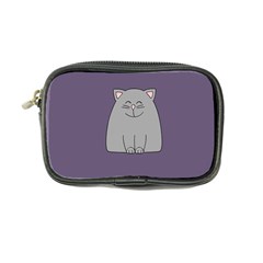 Cat Minimalism Art Vector Coin Purse by Simbadda