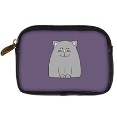 Cat Minimalism Art Vector Digital Camera Cases by Simbadda