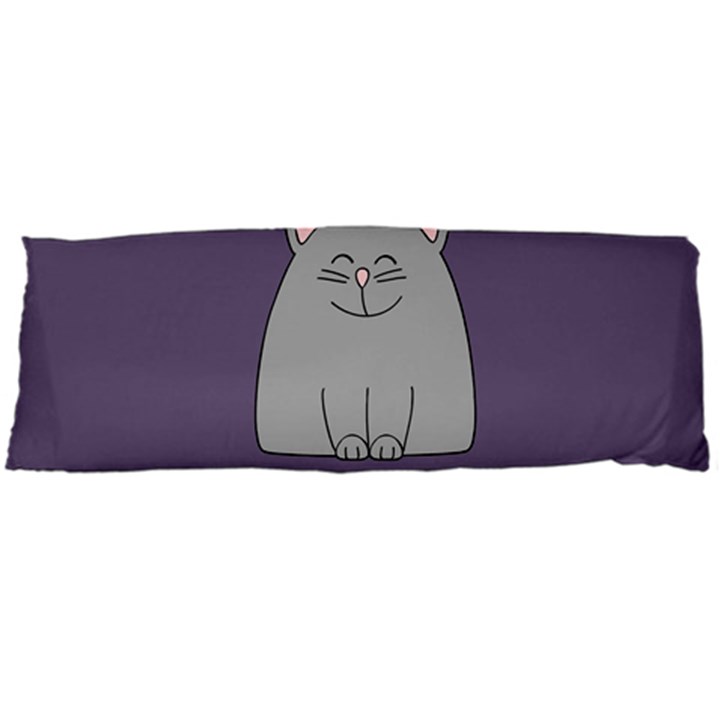 Cat Minimalism Art Vector Body Pillow Case Dakimakura (Two Sides)