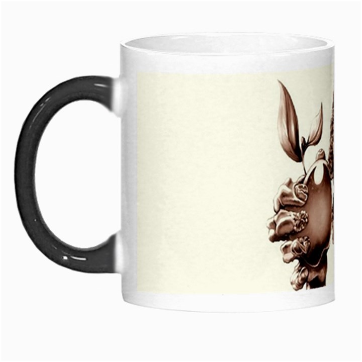 Zombie Apple Bite Minimalism Morph Mugs