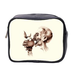 Zombie Apple Bite Minimalism Mini Toiletries Bag 2-side